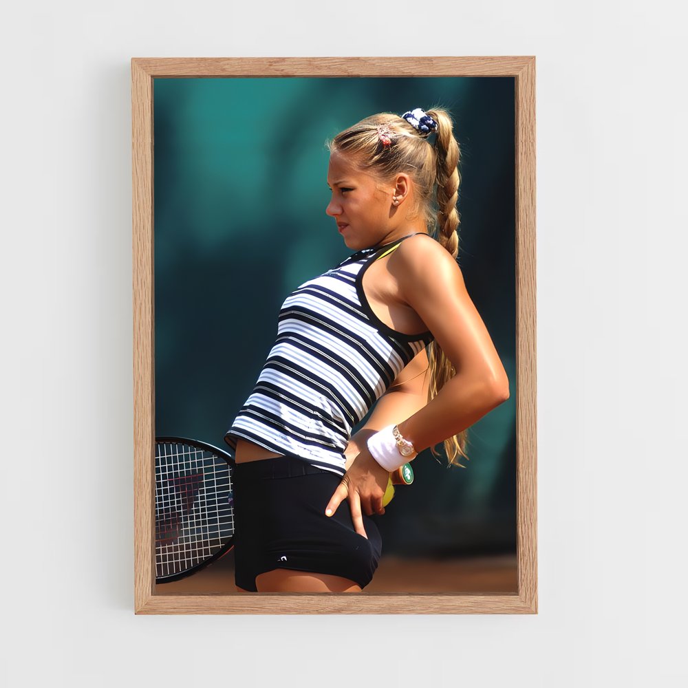 Poster Anna kournikova compétitivité – affiche Tennis (vue 4)